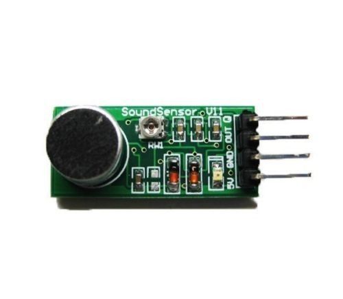 Voice operated switch sound sensor module adjustable input intensity ac 4~6v for sale