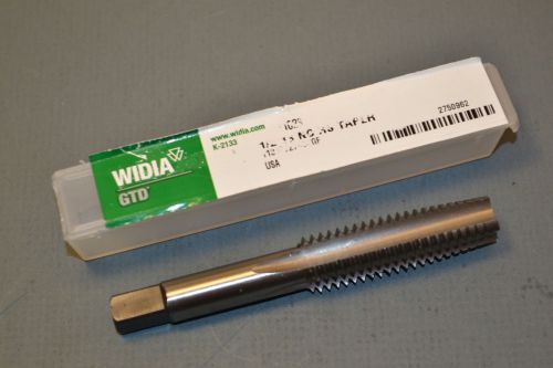 NOS WIDIA Greenfield Tap &amp; Die 1/2&#034; 13 NC HS 4 FLUTE TAPER HAND TAP WR13bB4B
