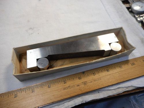6 3/8&#034; SINE BAR / PLATE machinist tools 6 3/8 x 3/4 inches x 1 5/8 &#034;  Hardened