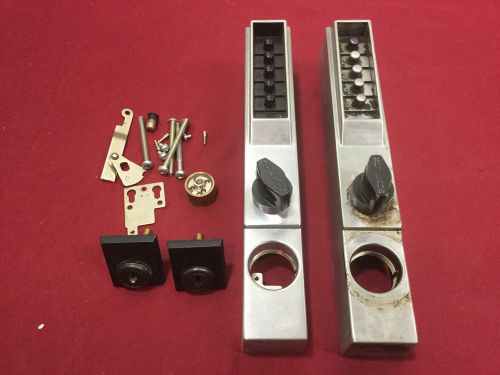Kaba simplex si 3000 series pushbutton locks, set of 2 parts unit - locksmith for sale