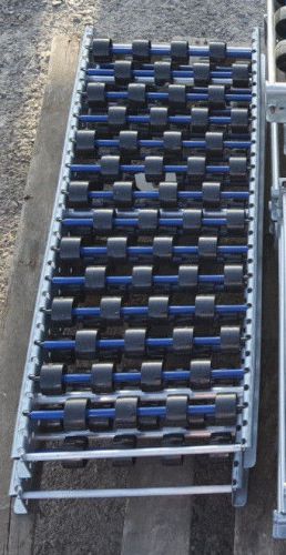 Span track conveyor 10 in x 30 3/4 in (x2) for sale