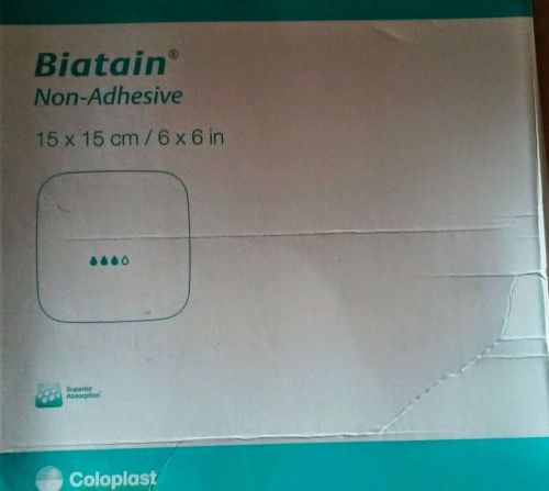 Coloplast Biatain 5Pcs REF 3413 For wounds with fragile Skin In Date  01/2017