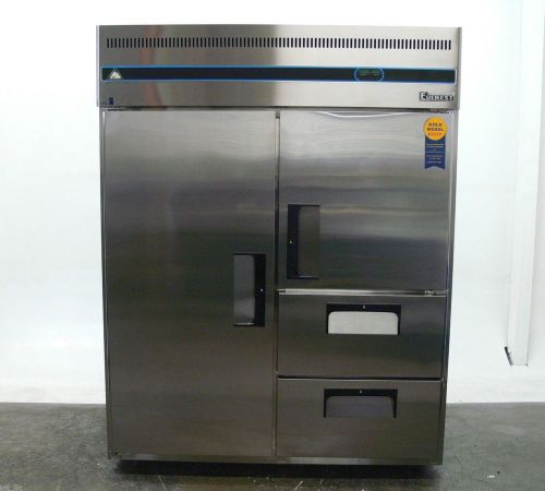 Everest ESWQ2D2 Stainless Steel 2 Door 2 Drawer Comercial Refrigerator / Freezer