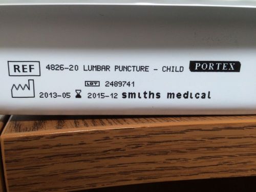 Smiths Medical Tray #4826-20