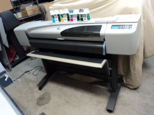 HP DesignJet 500 + HPGL2  C7770B 42&#034; Color Large  Inkjet Roll Printer/Plotter