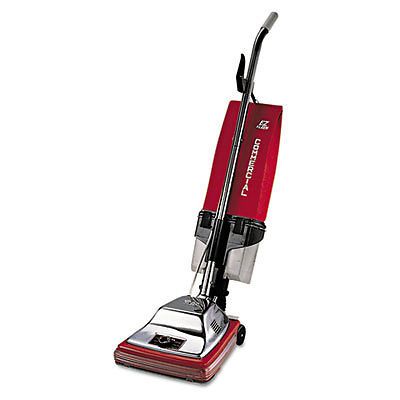 Commercial Upright with EZ Kleen Dirt Cup, 7 Amp, 12&#034; Path, Red/Steel