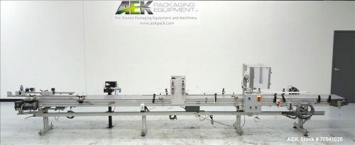 Used- Case Automation Table-Top Chain Case Conveyor, 260&#034; long x 17-7/8&#034; wide. 3