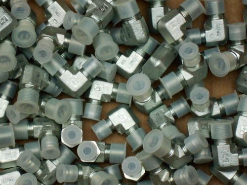 85 pieces new, brennan.2501-06-06-fg,elbow 90 degree,jic 37 flare 3/8&#034; for sale