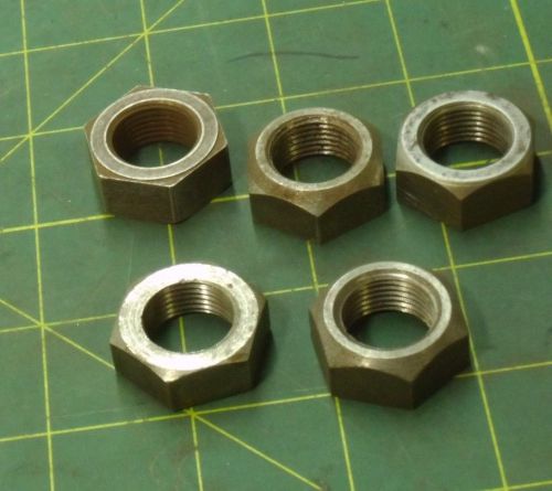 Hyster forklift 0069024 p/n 69024 hex jam nut 11/16-18 (qty.1) #50715 for sale