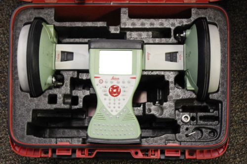 LEICA VIVA CONTROLLER GPS CS15 AND TWO GNSS GS15