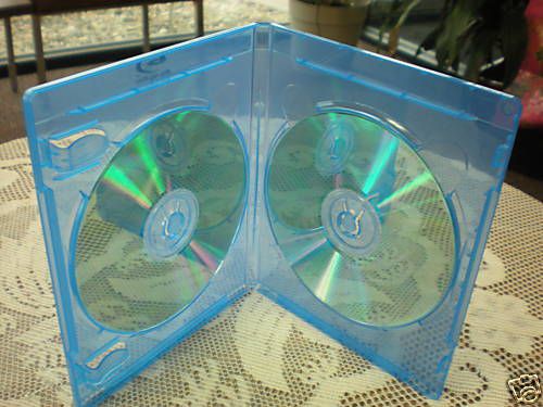 ~*~*NEW!! 50 DOUBLE SIDED BLU-RAY DVD CASES BL28