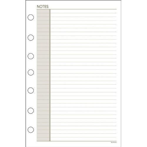 Day Runner Undated Lined Notepad Refill, 5.5 x 8.5 Inches (031-3) New