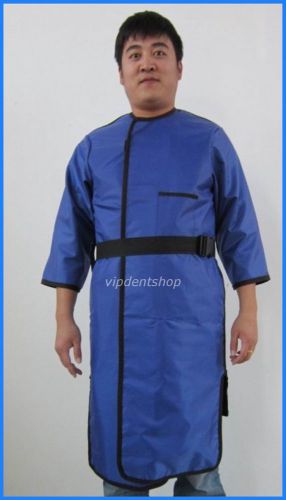 Sanyi fc02 x-ray protective lead rubber double side apron 0.5mmpb blue l hot for sale