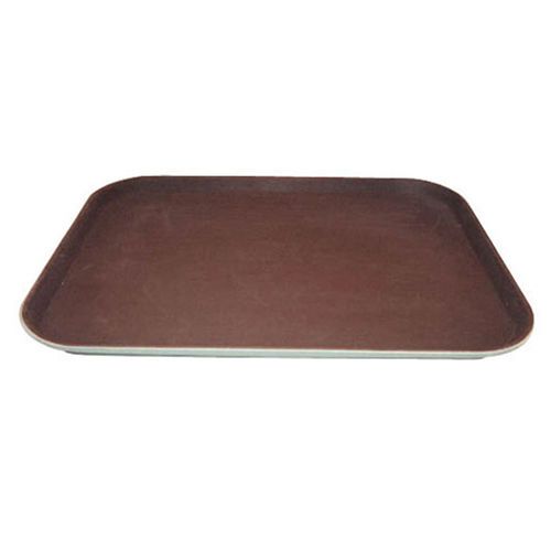 Winco FGT-1216B Fiberglass Tray, Brown, 12 in.x16 in. Rectangular