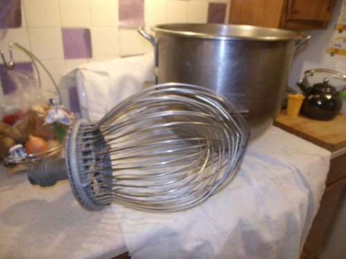 Blakeslee commercial 60 qt mixer whip attachment Heavy Duty Stainless steel wire
