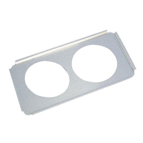 Adcraft SAP-88 Adapter Plate with two 8-1/2&#034; inset holes stainless steel