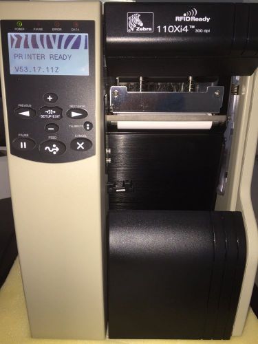 Zebra 110Xi4 300dpi Industrial Thermal Barcode Label Printer + RFID Ready