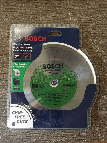 Bosch db766 premium plus 7-inch wet cutting continuous rim diamond saw blade for sale