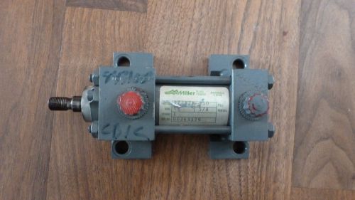 Miller pneumatic cylinder a72b2b 250psi 1 1/2&#034; bore 1&#034; stroke  *new old stock* for sale