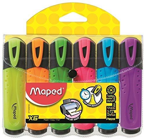 Maped Helix USA Fluo Peps Classic Highlighter,