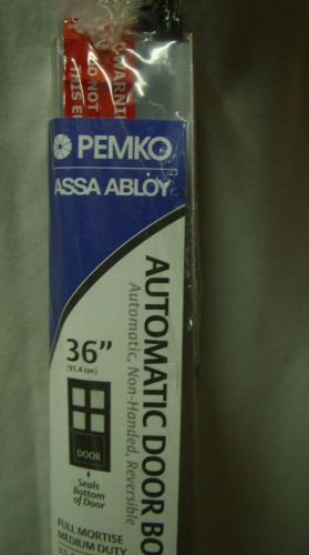 Pemko / assa abloy ~ 36&#034; aluminum automatic door bottom ~ 411apkl36 *new* for sale