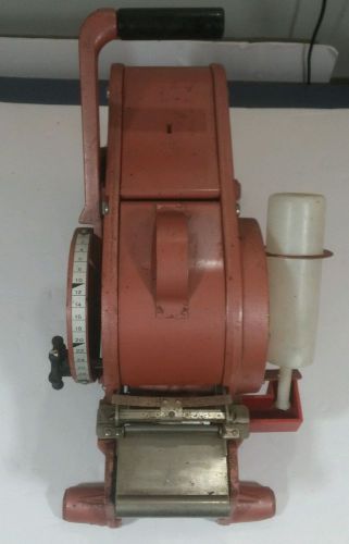Vintage Gum Tape Machine Tape Shooter Model 100