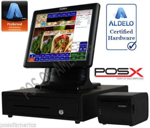 Aldelo pro pos-x mexican  restaurant all-in-one complete pos system new for sale