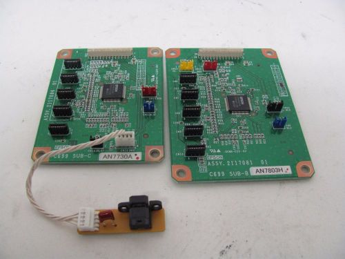 Epson Stylus Pro 9880 7880 Sub Boards B &amp; C PF Encoder Sensor 2117081 2035504