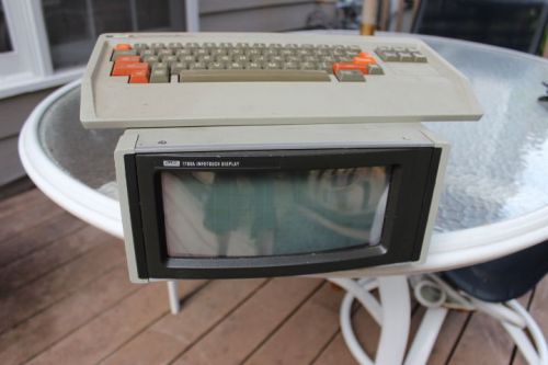 Vintage Fluke 1720A Programmable Keyboard plus 1780A Dynapro InfoTouch Display