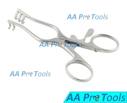 AA Pro: Weitlaner Retractor 5.5&#034; Blunt 3x4 Prong Surgical Instruments