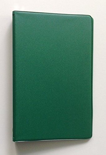 Mead 46001 Small 6-Ring Green Vinyl Loose-Leaf Memo Notebook with 6-3/4 x