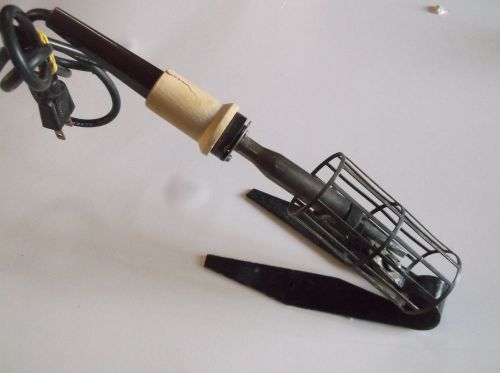 Vintage INLAND Soldering Iron with Stand SOLID!!