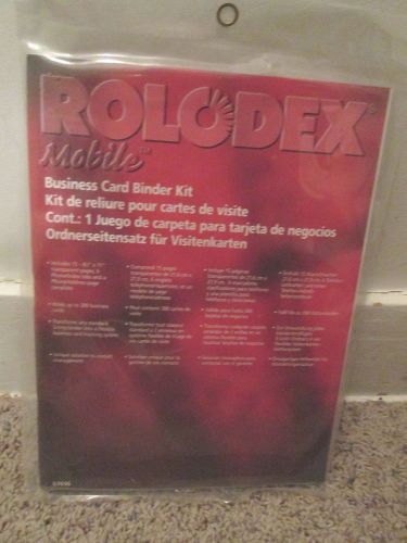 Rolodex Business Card Binder Kit # 67696