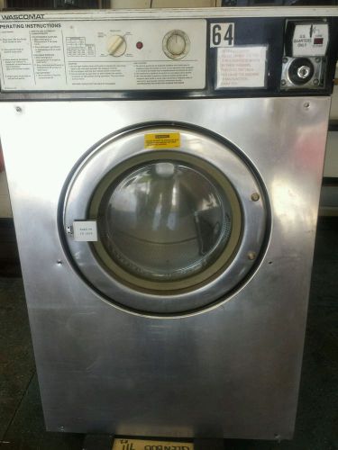 Wascomat W184 Commercial Washer 3 Phase 50 lbs. Max. Metal Base Included