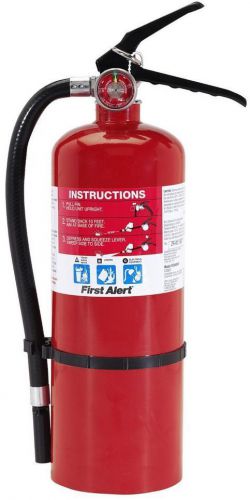 NEW First Alert FE3A40GR PRO5 SERIES Heavy Duty Portable Fire Extinguisher Red