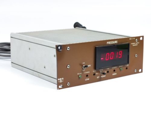 MKS Digital Readout Unit Pressure/Power Supply Drytek S100 Wafer PDR-C-1BSPPC