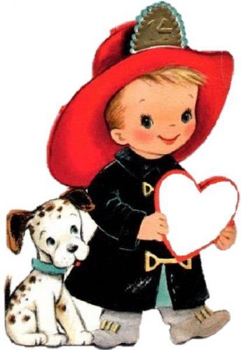 30 Custom Little Fireman Personalized Address Labels