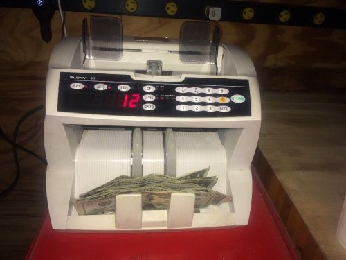 GLORY GFB-830 CURRENCY COUNTER W/ ULTRAVIOLET &amp; MAGNETIC COUNTERFEIT DETECTION