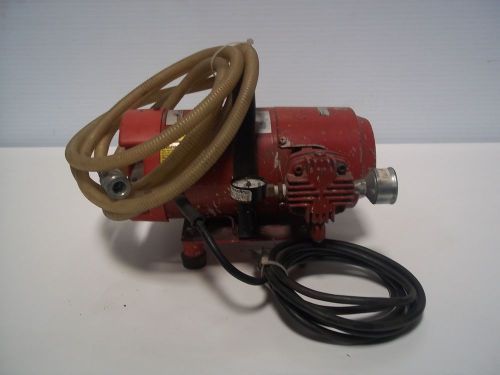 Gast 1vbf-25-m100x lh37697 reciprocating vacuum pump for hilti core drill for sale