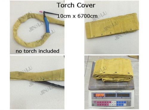 Welding Torch Cloth Cable Cover Leather 6.7M for Tig Torch QQ150 WP 9 17 18 26