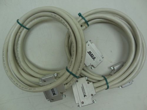 LOT OF 2 NATIONAL INSTRUMENTS 2 METER MXI-2 BUS CABLES 182801A-002 TYPE MXI2-1