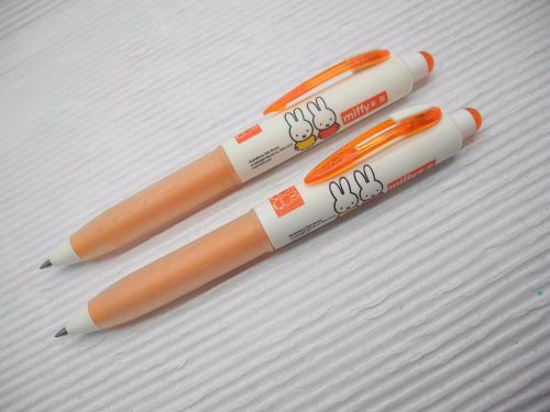 3pcs Miffy MF-2001 retractable 0.5mm roller ball pen RED(Made in China)
