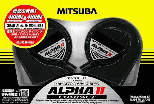 New MITSUBA [Mitsuba San Kowa] alpha II compact Horn HOS-04G