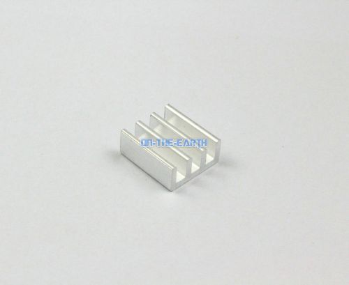 150 Pieces 11*11*5.5mm Aluminum Heatsink Radiator Chip Heat Sink Cooler