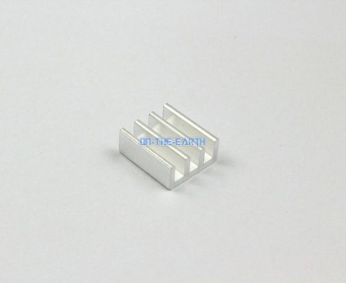 150 Pieces 11*11*5.5mm Aluminum Heatsink Radiator Chip Heat Sink Cooler