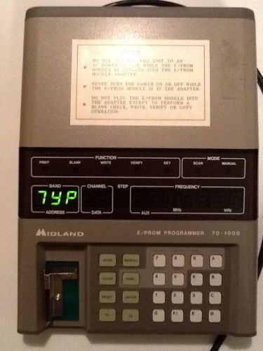 MIDLAND E/PROM PROGRAMMER 70-1000 Made In Japan