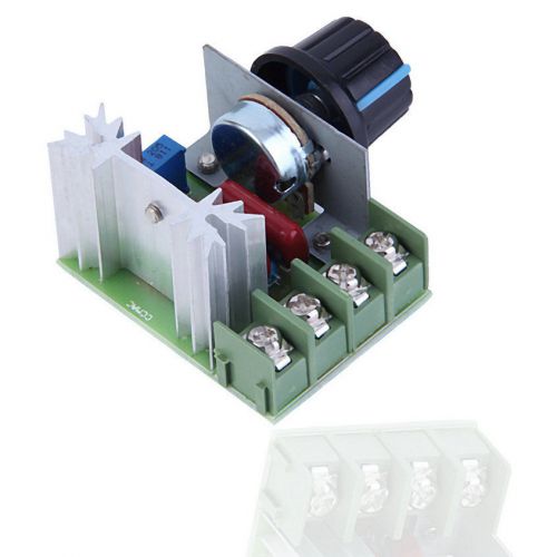 4000w ac 220v scr voltage regulator speed controller dimmer thermostat hg for sale