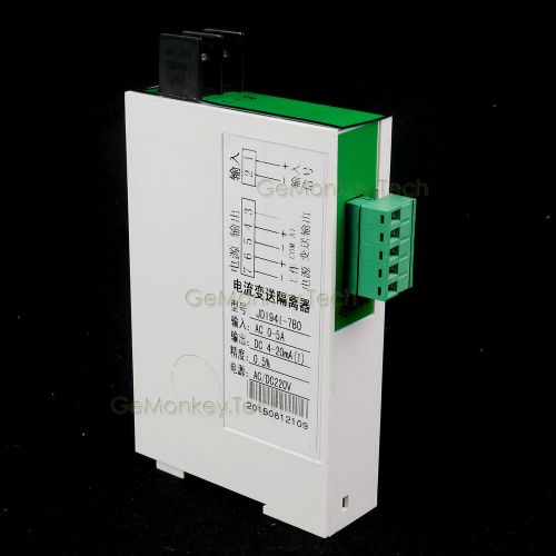 0~5A To 4~20mA Output Single Phase Alternating Current Transmitter JD1941-7BO