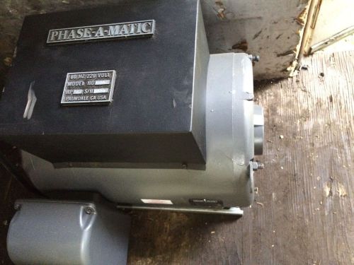 PHASE-A-MATIC ROTARY PHASE CONVERTER -  MODEL R-30