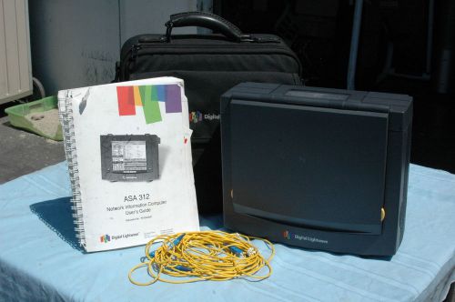 Digital lightwave asa-pkg-oc12c fiber optic network tester analyzer asa-312 for sale
